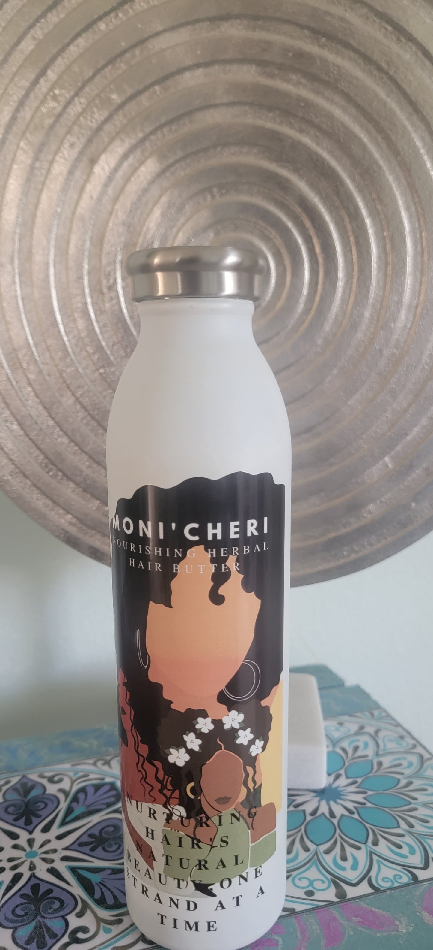 Moni'Cheri's Steele Water Bottle